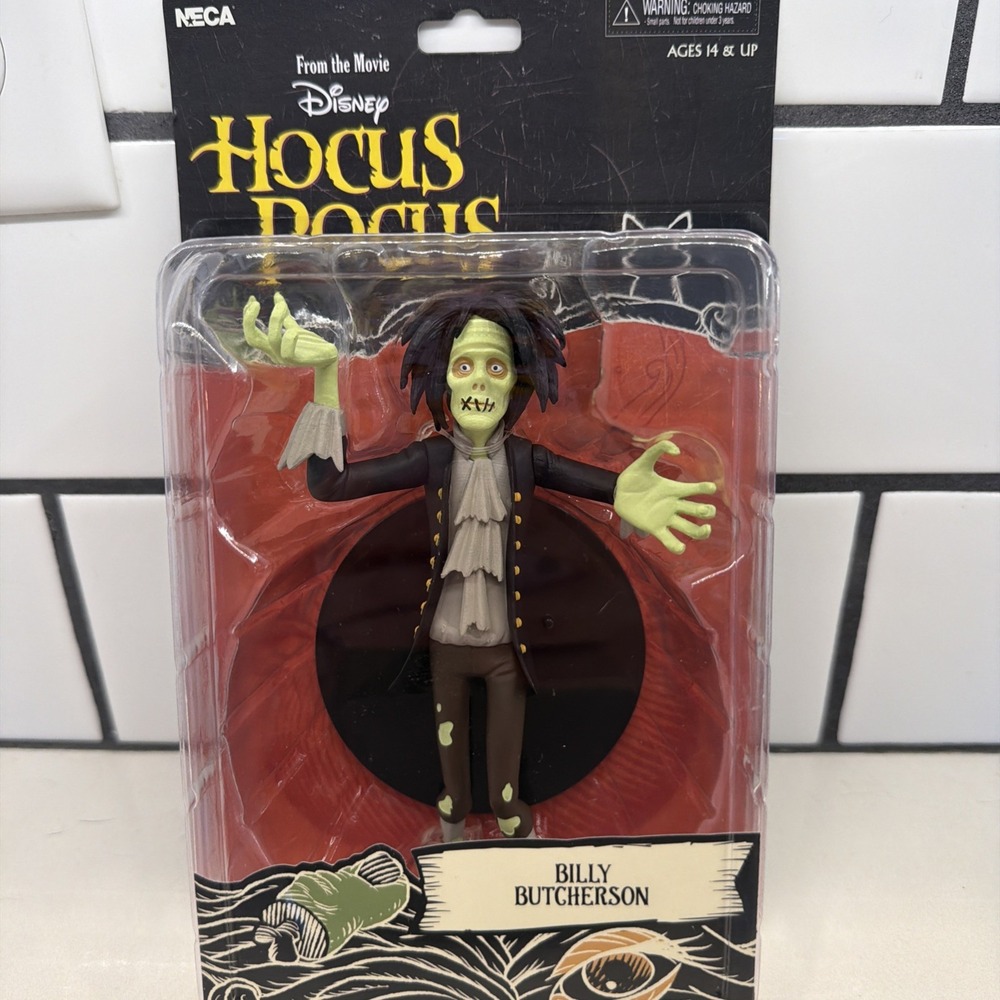 Billy Butcherson Hocus Pocus NECA Toony Terrors 6" Action Figure New Sealed